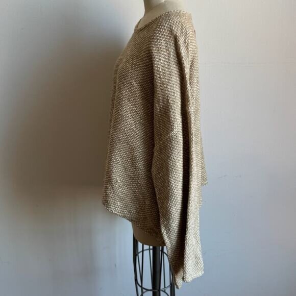 NWT IANALANA Oversized Ahimsa Silk Woven Sweater - Picture 4 of 7